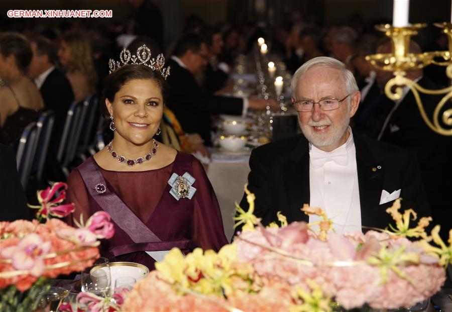 SWEDEN-STOCKHOLM-NOBEL-PRIZE-AWARD-BANQUET