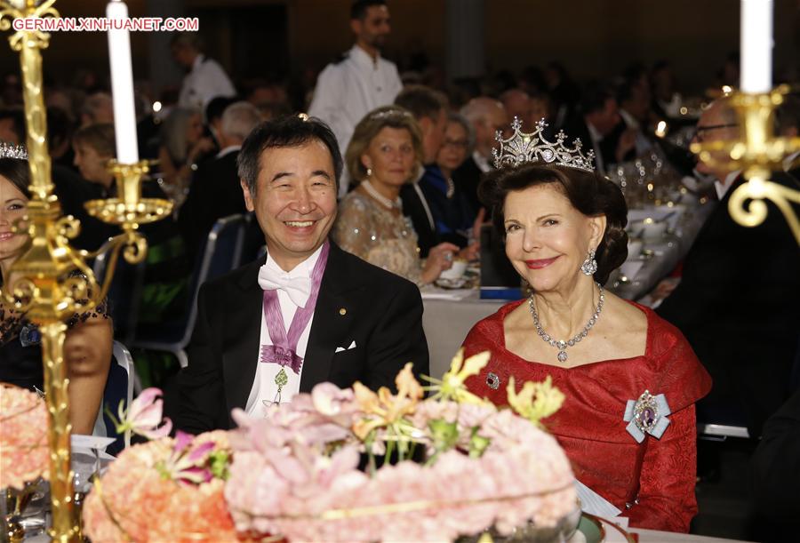 SWEDEN-STOCKHOLM-NOBEL-PRIZE-AWARD-BANQUET