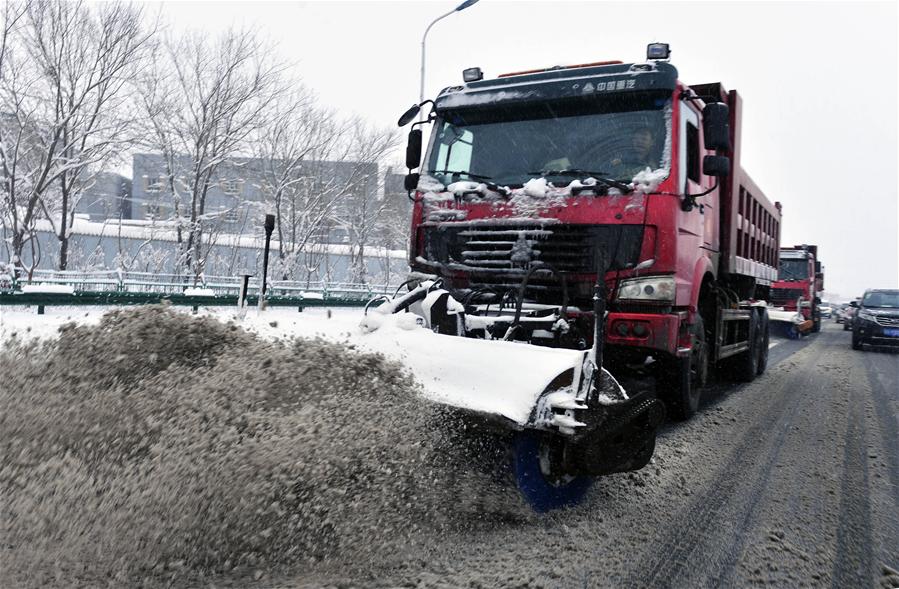 CHINA-XINJIANG-URUMQI-SNOWSTORM (CN)