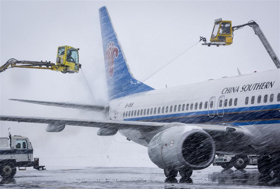 CHINA-XINJIANG-URUMQI-SNOWSTORM (CN)