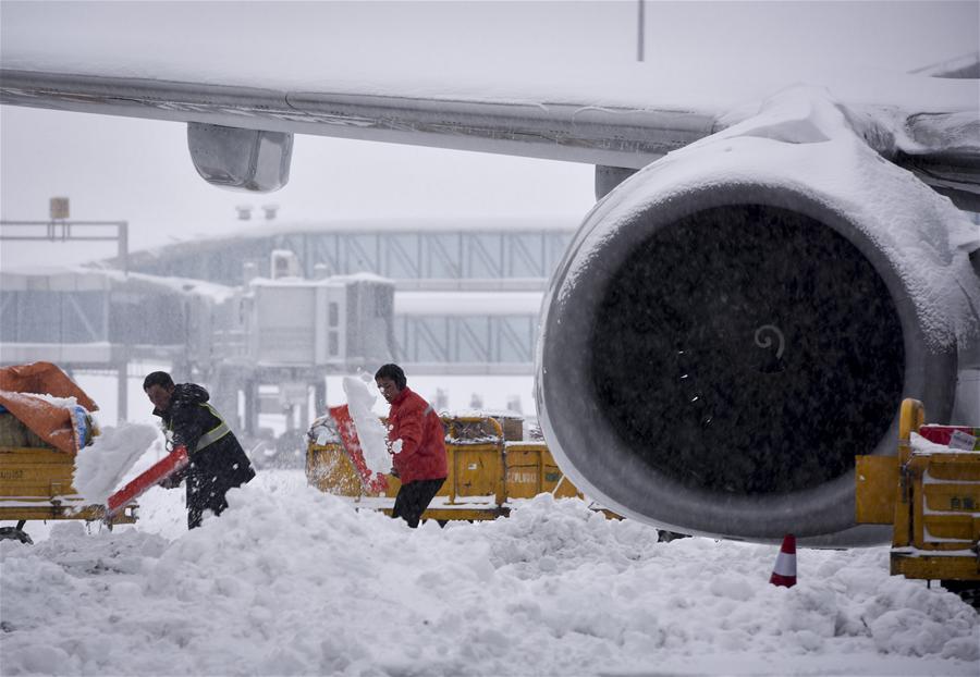 CHINA-XINJIANG-URUMQI-SNOWSTORM (CN)