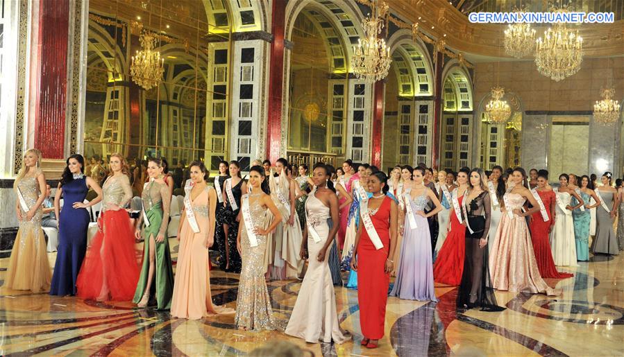 CHINA-HAINAN-MISS WORLD-COMPETITION (CN)