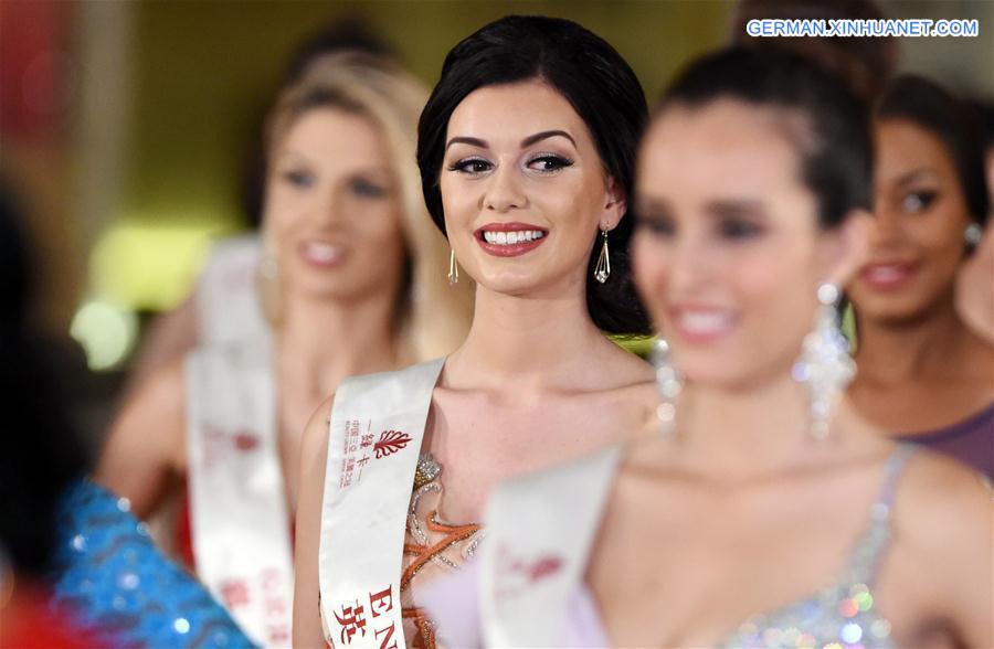 CHINA-HAINAN-MISS WORLD-COMPETITION (CN)