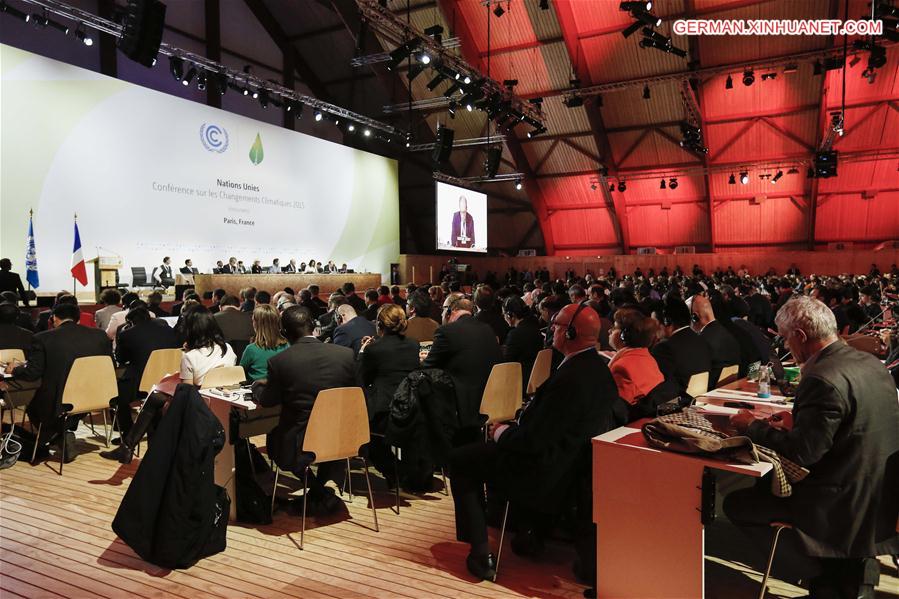 FRANCE-PARIS-COP 21-AGREEMENT-ADOPTED