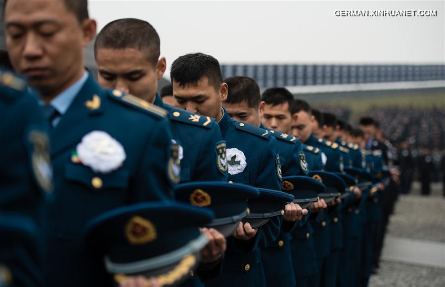 CHINA-NANJING MASSACRE VICTIMS-STATE MEMORIAL CEREMONY(CN)