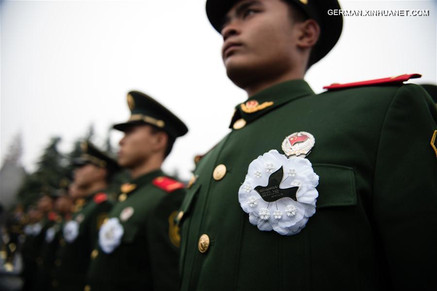 CHINA-NANJING MASSACRE VICTIMS-STATE MEMORIAL CEREMONY(CN)