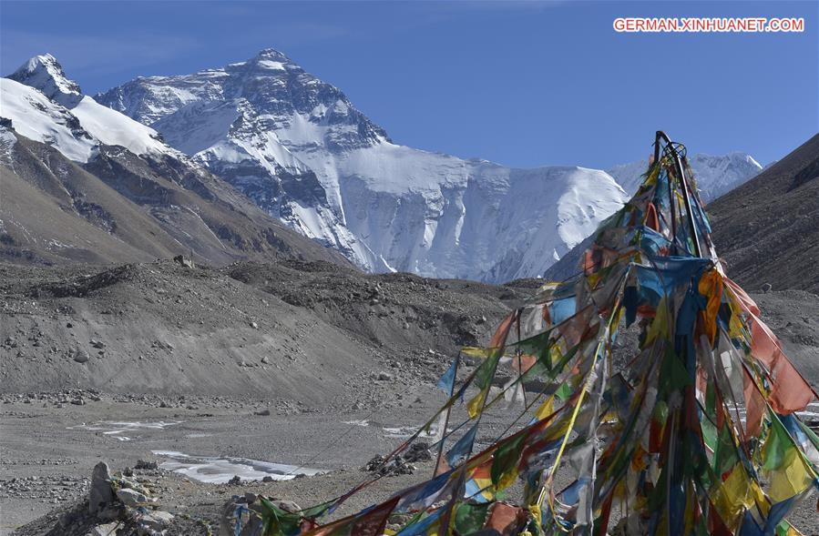 CHINA-TIBET-MOUNT EVEREST-SCENERY (CN)