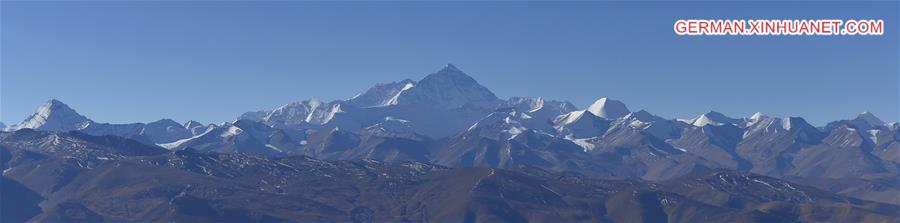 CHINA-TIBET-MOUNT EVEREST-SCENERY (CN)