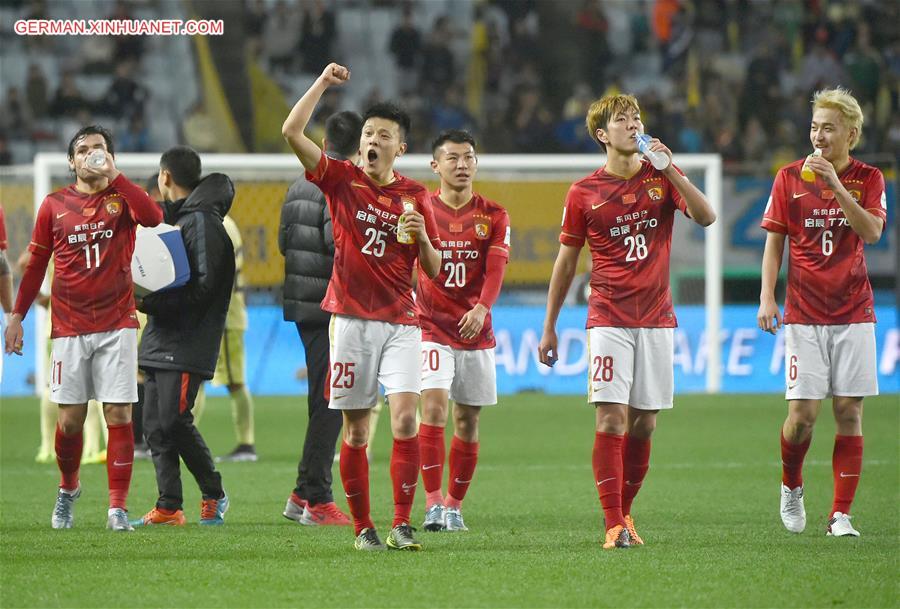 (SP)JAPAN-OSAKA-SOCCER-CLUB WORLD CUP-QUARTERFINALS-GUANGZHOU EVERGRANDE VS MEXICO CLUB AMERICA