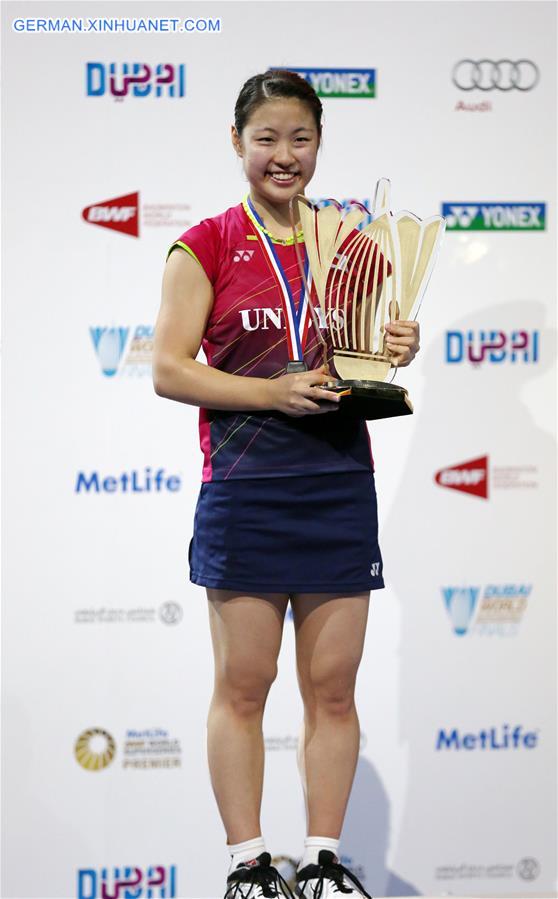 (SP)UAE-DUBAI-BADMINTON-BWF-WOLRD SUPERSERIES FINALS