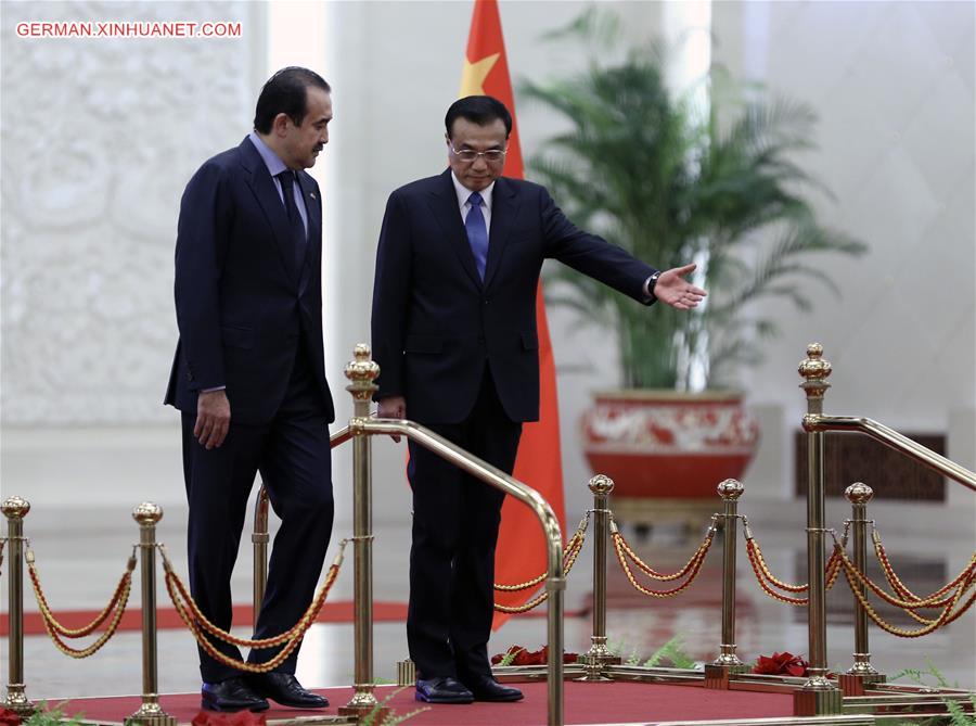 CHINA-BEIJING-LI KEQIANG-KAZAKHSTAN PM-TALKS(CN)