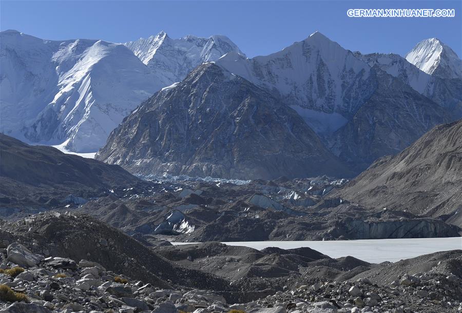 CHINA-TIBET-MOUNT EVEREST-RONGBUK GLACIER (CN)