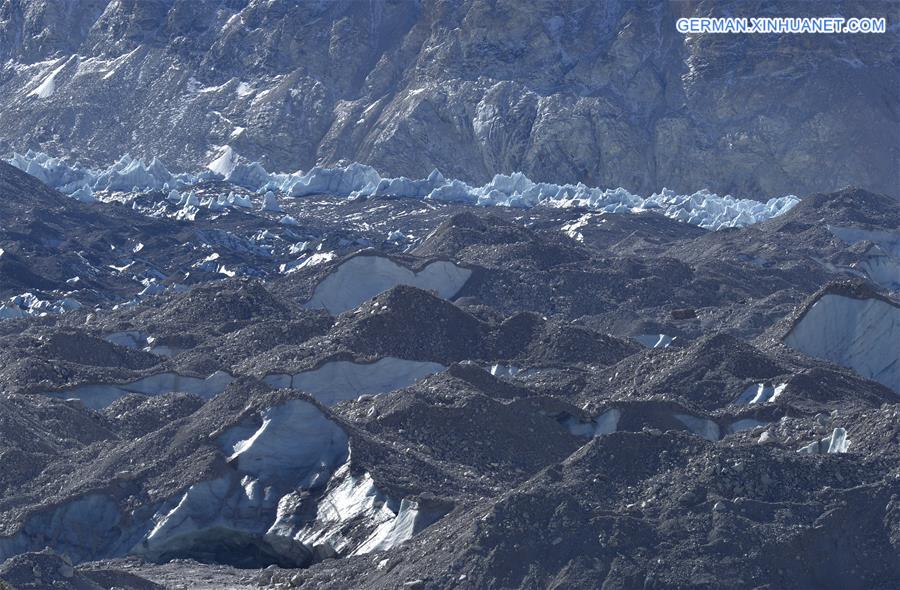 CHINA-TIBET-MOUNT EVEREST-RONGBUK GLACIER (CN)