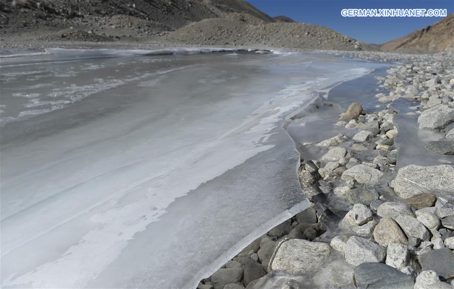 CHINA-TIBET-MOUNT EVEREST-RONGBUK GLACIER (CN)