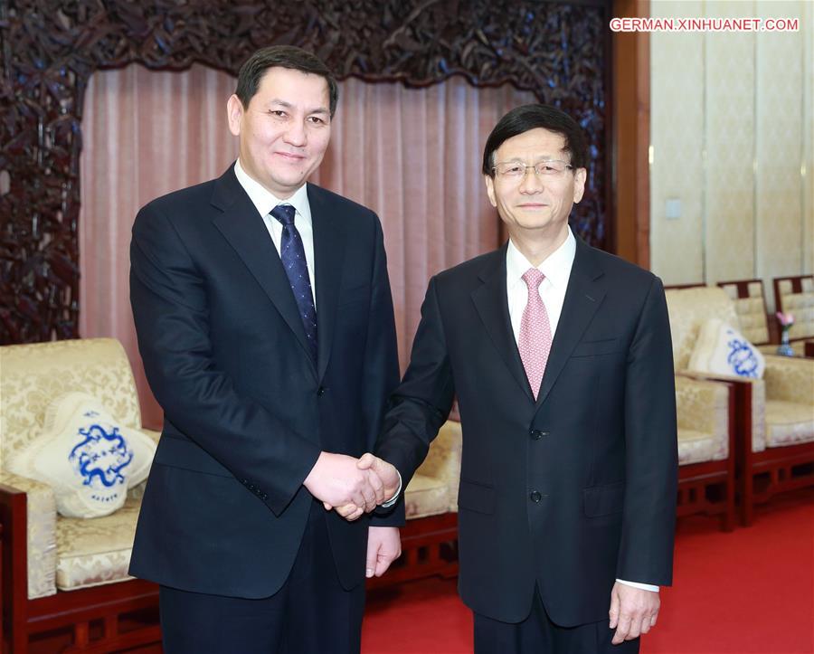 CHINA-BEIJING-MENG JIANZHU-KYRGYZSTAN SECURITY OFFICIAL-MEETING (CN)
