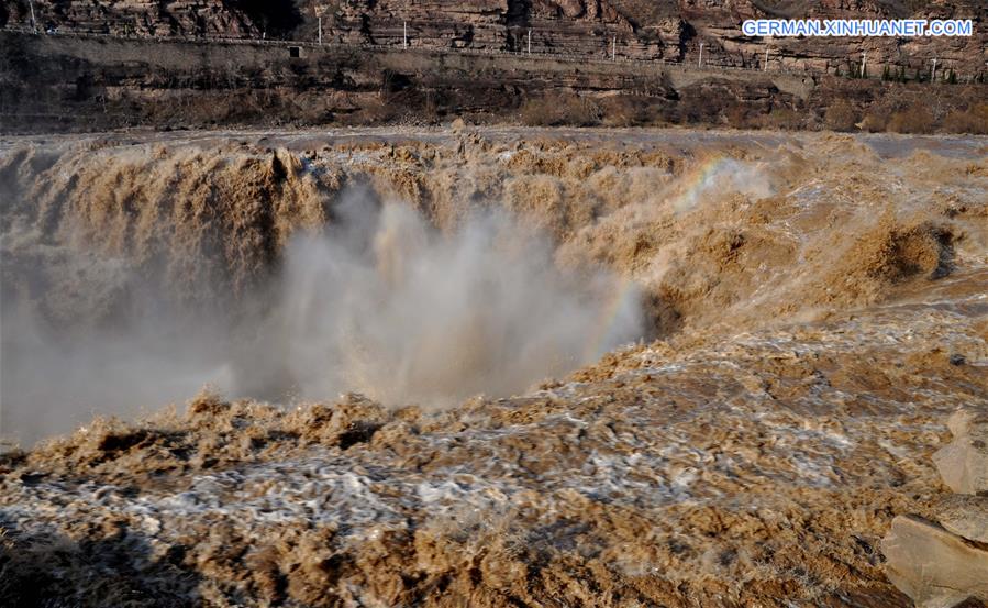 #CHINA-SHANXI-JIXIAN-HUKOU WATERFALL (CN)