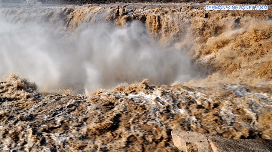 #CHINA-SHANXI-JIXIAN-HUKOU WATERFALL (CN)