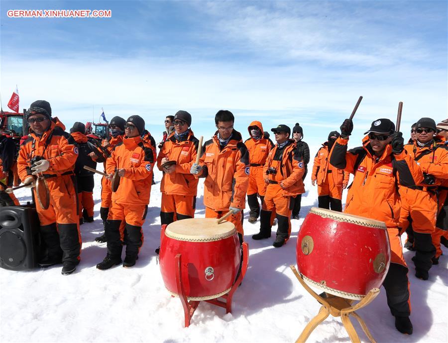 ANTARCTICA-CHINA-ZHONGSHAN STATION-32ND EXPEDITION-INLAND EXPEDITION