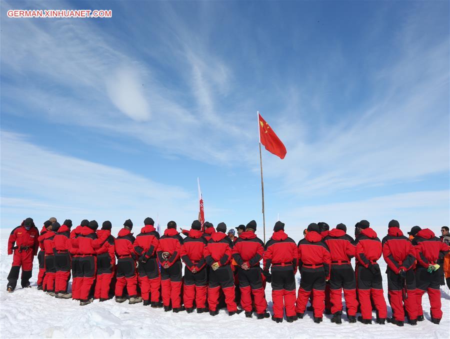 ANTARCTICA-CHINA-ZHONGSHAN STATION-32ND EXPEDITION-INLAND EXPEDITION