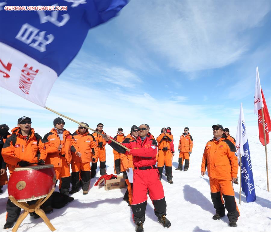 ANTARCTICA-CHINA-ZHONGSHAN STATION-32ND EXPEDITION-INLAND EXPEDITION