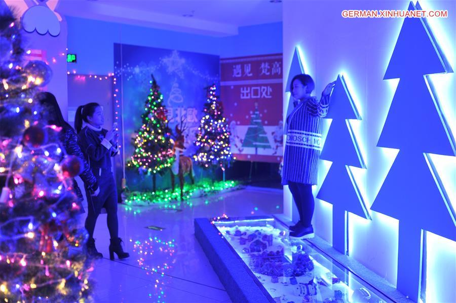 #CHINA-QINGDAO-CHRISTMAS THEME PARK(CN)