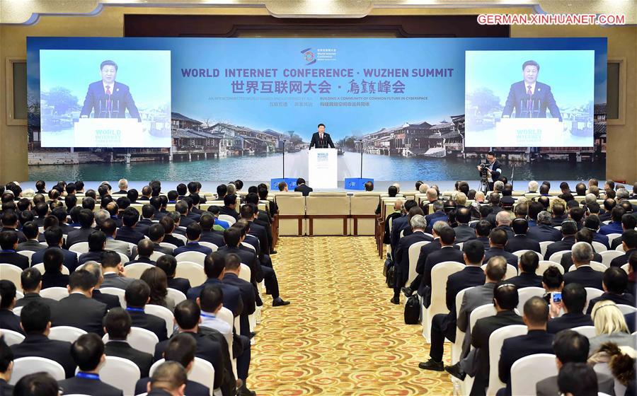 CHINA-ZHEJIANG-WUZHEN-WORLD INTERNET CONFERENCE-XI JINPING (CN)