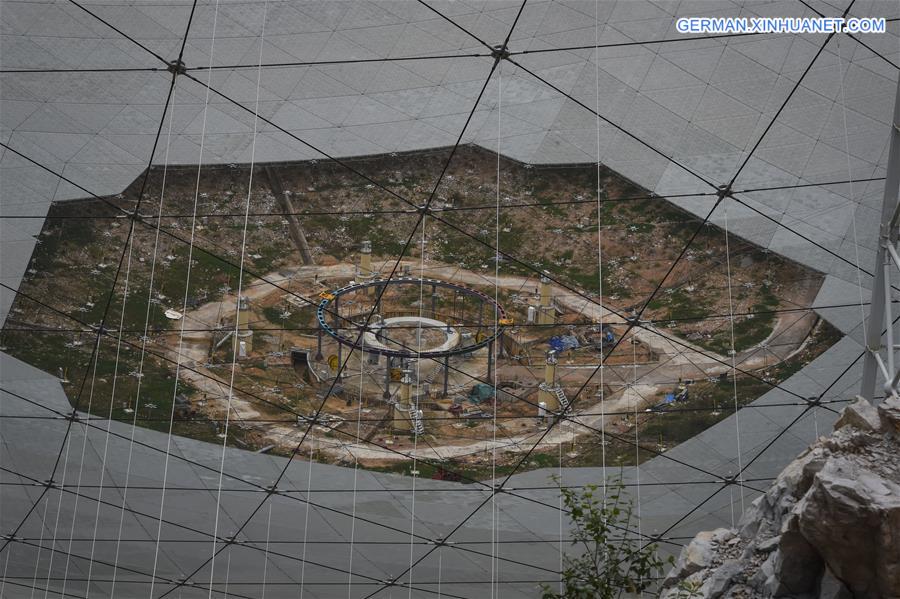 CHINA-GUIZHOU-RADIO TELESCOPE FAST-REFLECTOR INSTALLATION (CN) 