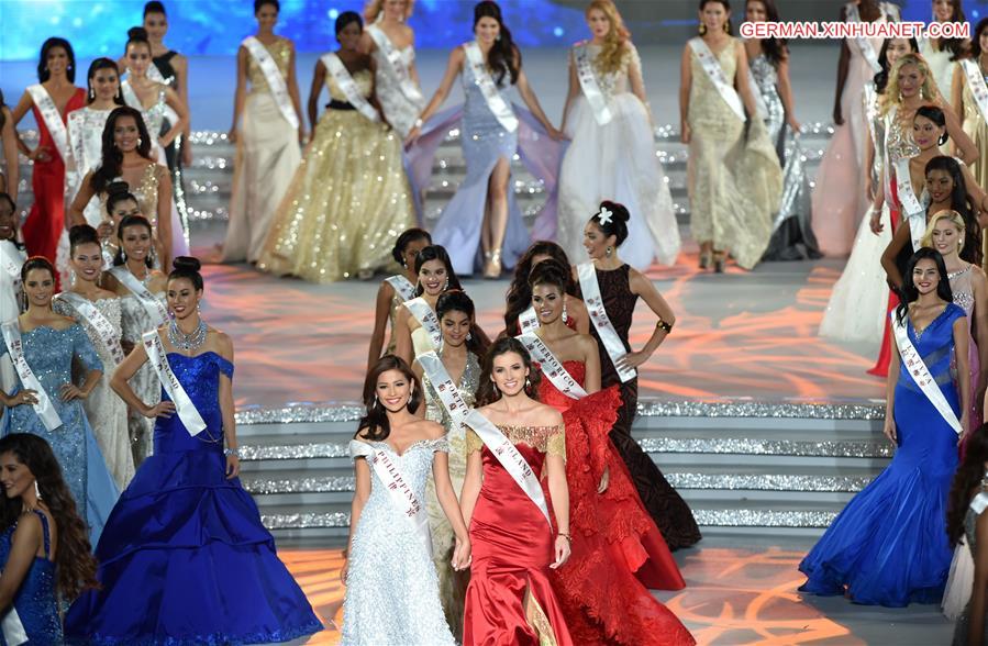 **CHINA-HAINAN-MISS WORLD-FINAL (CN)