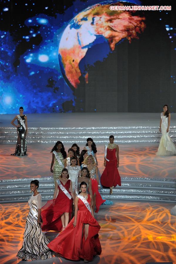 **CHINA-HAINAN-MISS WORLD-FINAL (CN)