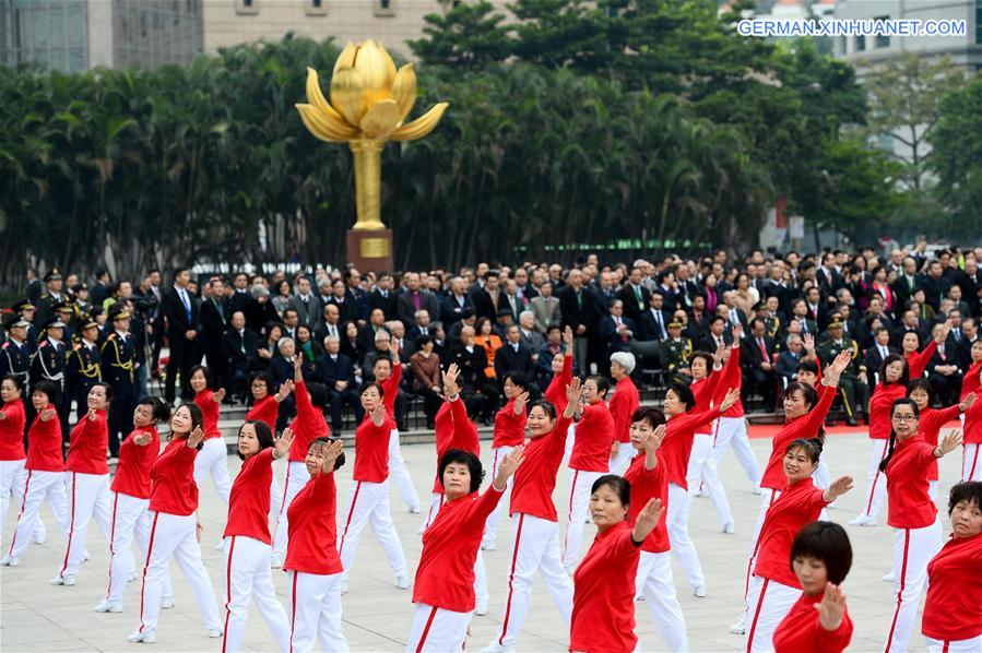 CHINA-MACAO-FLAG-RAISING CEREMONY (CN)