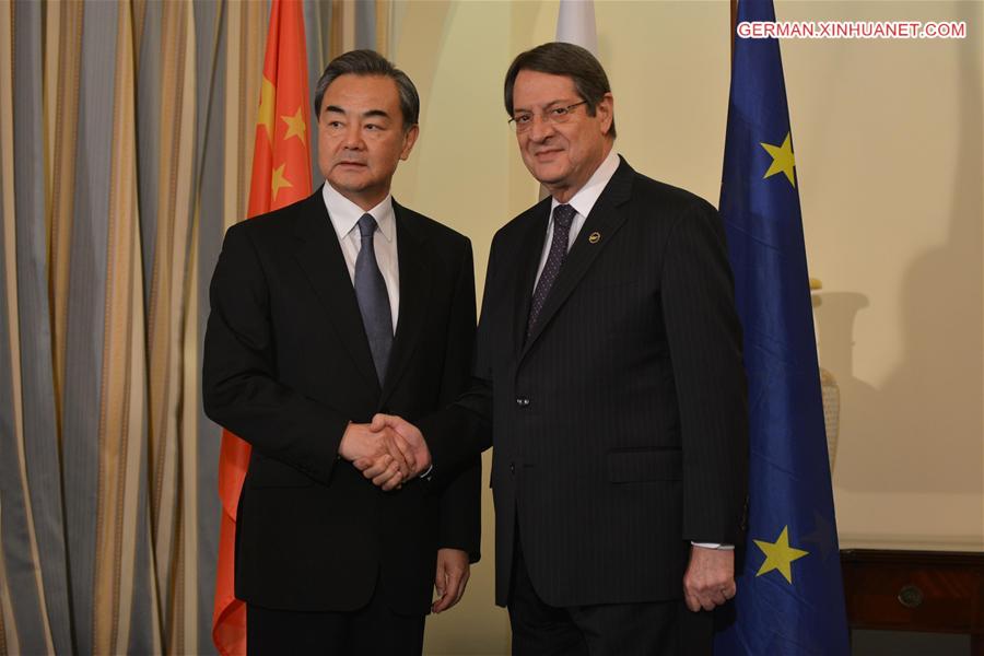 CYPRUS-NICOSIA-CHINA-FM-MEETING