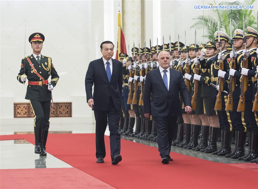 CHINA-BEIJING-LI KEQIANG-IRAQ-TALKS (CN)