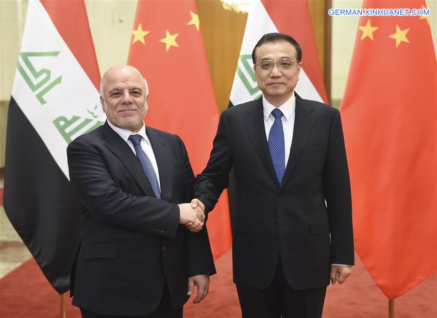 CHINA-BEIJING-LI KEQIANG-IRAQ-TALKS (CN)