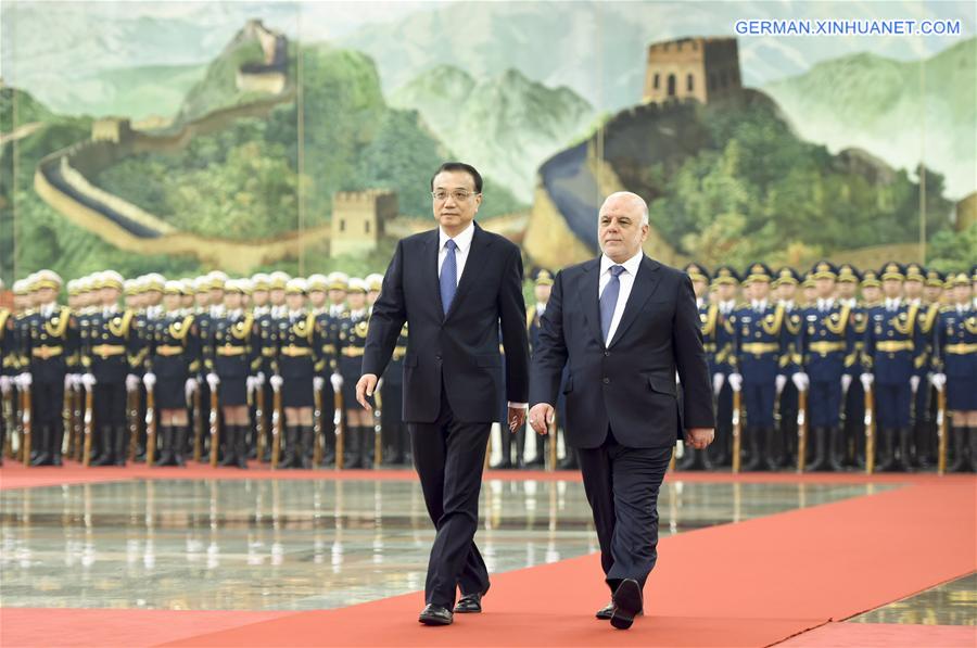 CHINA-BEIJING-LI KEQIANG-IRAQ-TALKS (CN)