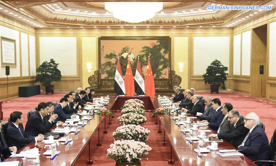 CHINA-BEIJING-LI KEQIANG-IRAQ-TALKS (CN)