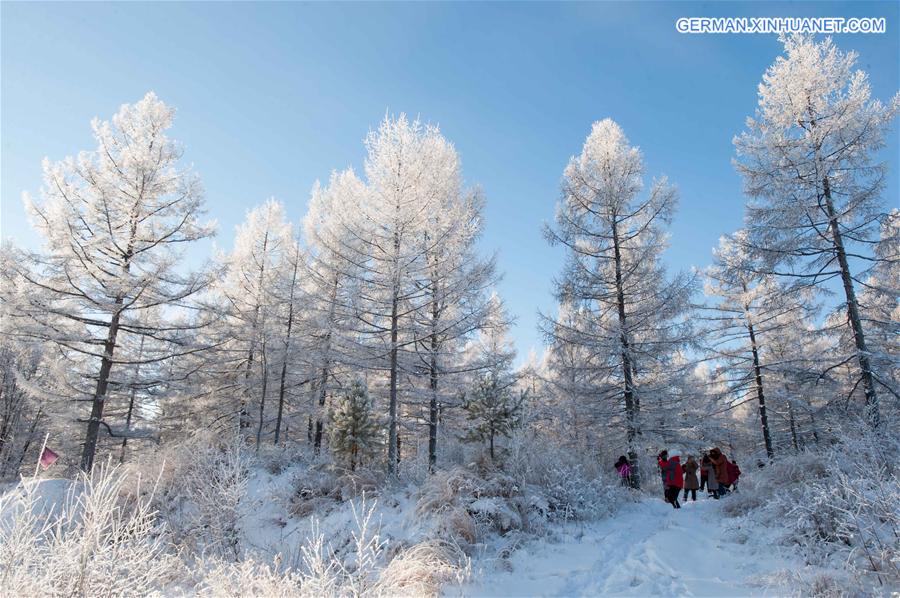 CHINA-HEILONGJIANG-GREATER KHINGAN-WINTER-SCENERY(CN) 