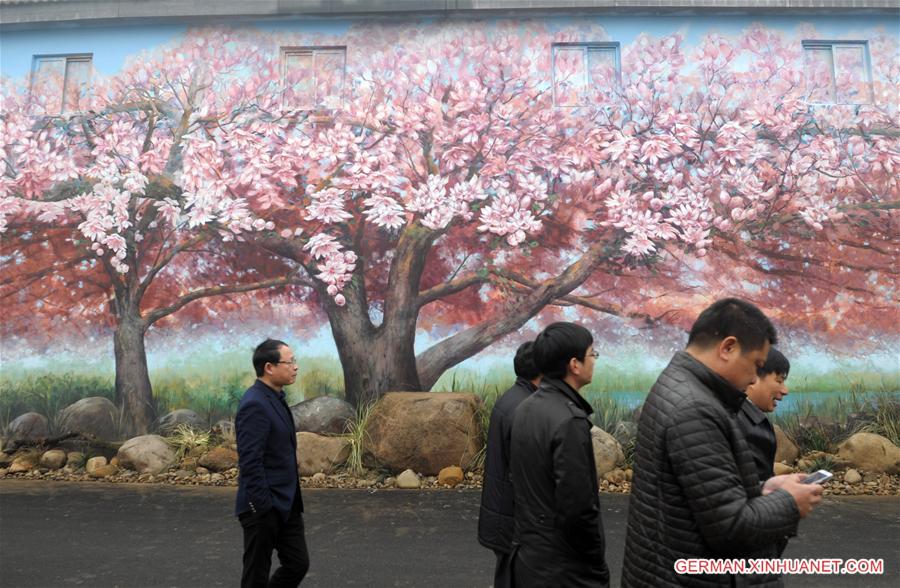 #CHINA-ZHEJIANG-HENGSHANWU VILLAGE-3D MURAL (CN)