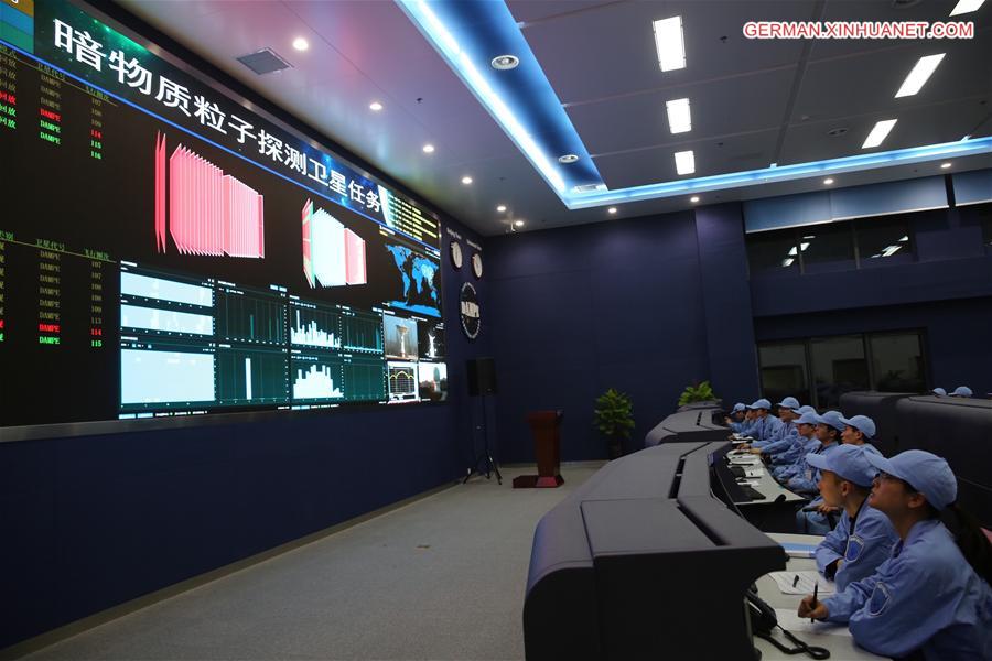 CHINA-BEIJING-SATELLITE WUKONG-RECEIVING FIRST DATA(CN)