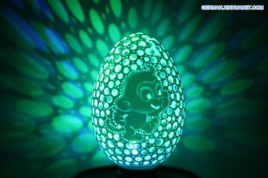 #CHINA-SHANXI-LINFEN-EGG CARVING(CN) 