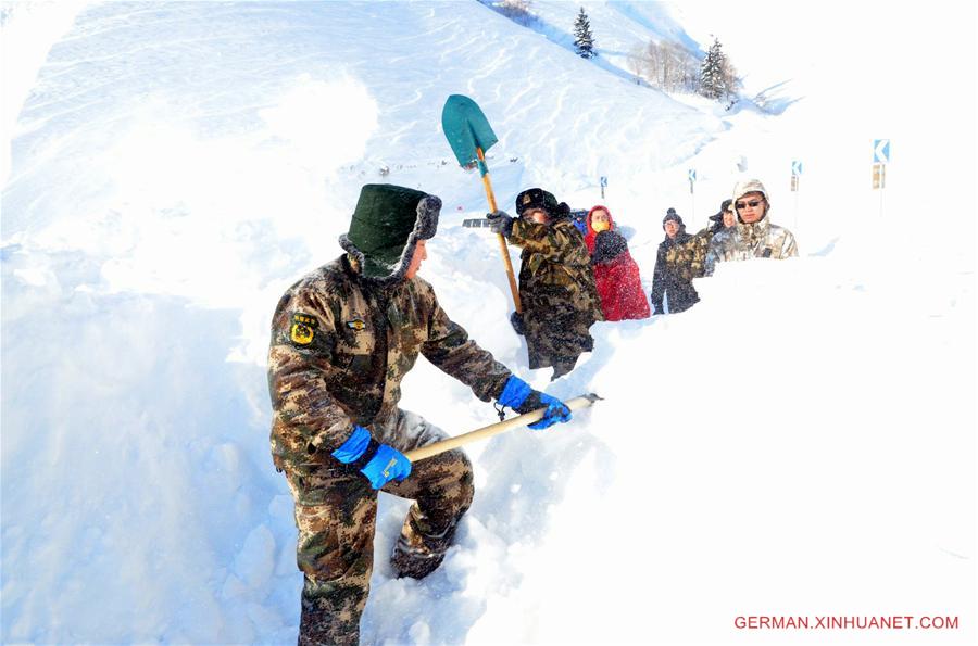 #CHINA-XINJIANG-ALTAY-SNOW (CN)