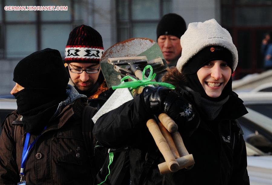 CHINA-HARBIN-SNOW SCULPTURE-CONTEST (CN) 