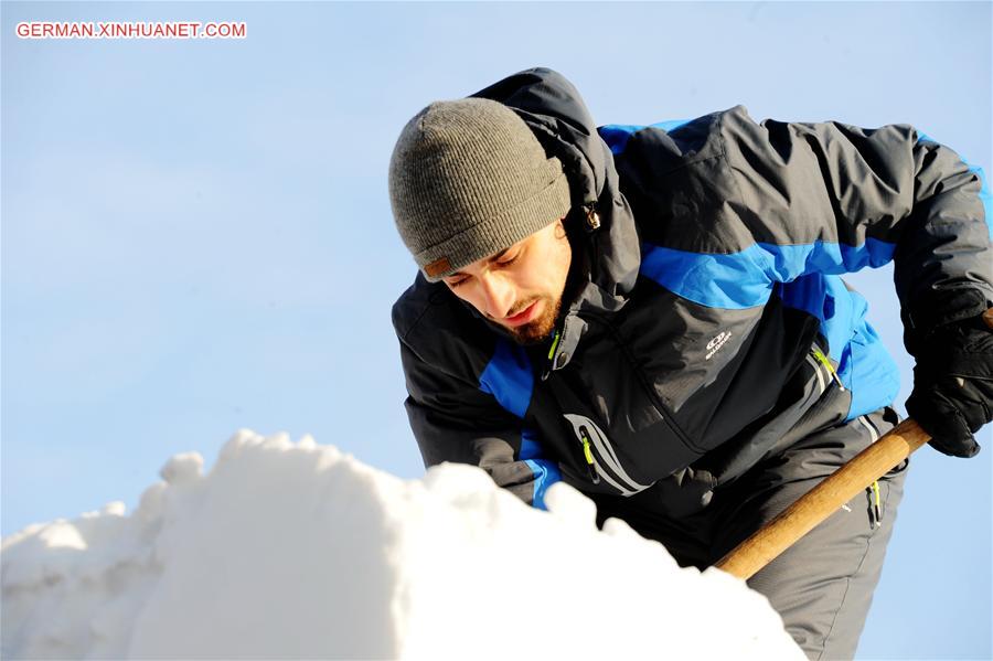 CHINA-HARBIN-SNOW SCULPTURE-CONTEST (CN) 