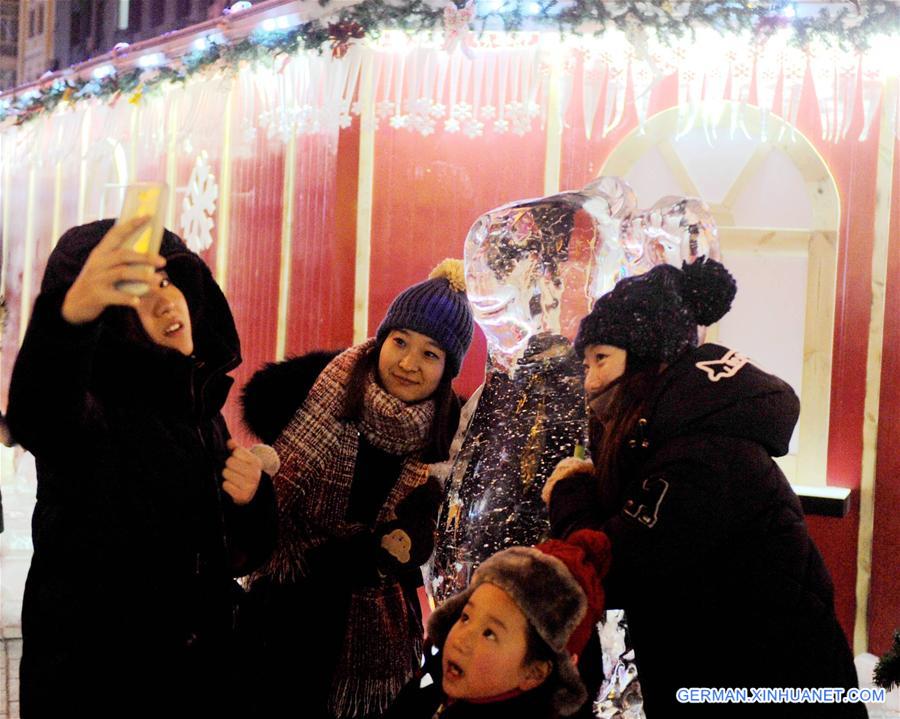 CHINA-HARBIN-NIGHT LIFE