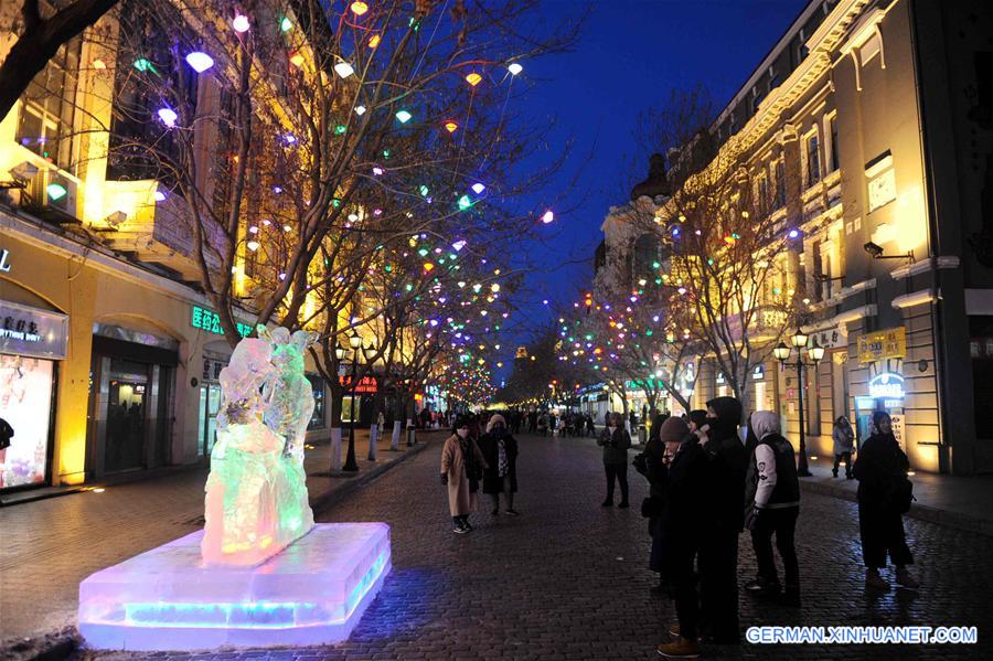 CHINA-HARBIN-NIGHT LIFE