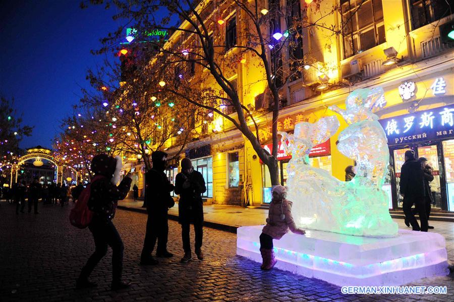 CHINA-HARBIN-NIGHT LIFE