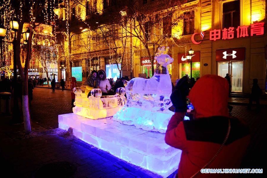 CHINA-HARBIN-NIGHT LIFE