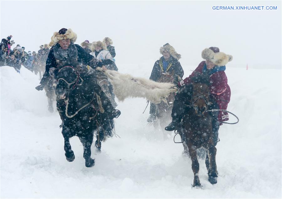 CHINA-XINJIANG-KANAS-SNOW (CN)