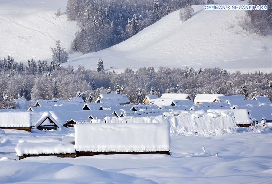 CHINA-XINJIANG-KANAS-SNOW (CN)