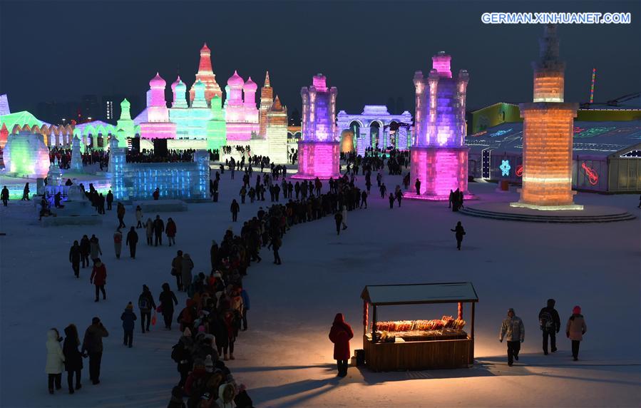 CHINA-HARBIN-ICE FESTIVAL (CN)