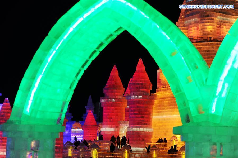 CHINA-HARBIN-ICE FESTIVAL (CN)